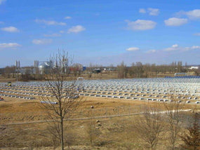 Solarpark Fundament